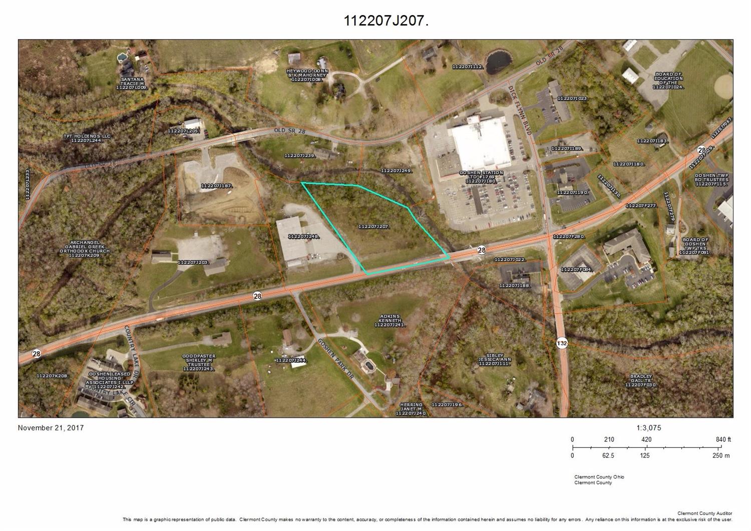 3.02ac St Rt 28 Goshen Twp OH