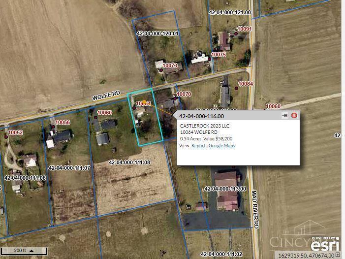 Photo of 10064 Wolfe RD, New Vienna, OH 45159