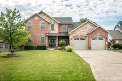 FLAWLESS! 5,100SQFT! CUSTOM BUILT! 1OWNER! 2STORY,4/5BDRM,3FULL,1HALF BATH,PROFESSIONALLY FINISHED LOWER LEVEL! 2CAR OVERSIZED GARAGE! .82 ACRE!FENCED BACKYARD! PRIVATE PARK LIKE SETTING! CUD DE SAC STREET! 2STORY OPEN FOYER & FLOOR PLAN!GOURMET KITCHEN W/CUSTOM CABINETS W/CROWN MOLDING & SOFT CLOSE EXTENDED DRAWERS,GRANITE COUNTERTOPS,TRAVERTINE TILE BKSP,COUNTER BAR,DBL DR PANTRY,BUTLERS STATION&SS APPLIANCES!BREAKFAST BAY!2STRY GREAT RM W/ANTIQUE FIREPLACE & WALKOUT TO TREX DECK!FORMAL LIVING RM/1ST FLR STUDY!FORMAL DINING RM!1ST FLR LAUNDRY W/CUSTOM UTILTY SINK&BUILT-IN CABINETS!1ST FLR MASTER STE W/WALK-IN CLOSET & WALKOUT! DELUXE SPA BATH ADJOINS W/LARGE SOAKER TUB,HIS/HER VANITY,GLASS&TILE ENCLOSED SHOWER&HEATED FLRS!LARGE 2ND FLR BDRMS W/DBL DR CLOSETS!PROFESSIONALLY FNSHD LOWER LEVEL W/FAMILY RM, RECREATION RM,GAME/BILLIARDS RM,5TH BDRM,FULL BATH,WET BAR,FIREPLACE,STORAGE RM,WORKSHOP&WALKOUT TO COVERED DECK!ANTIQUE PAVERS,IRRIGATION FOR BKYD