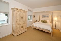 Bedroom three on the second floor. Wall to wall carpet, spacious closet, large widows, and neutral wall colors throughout.