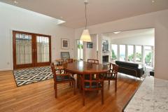 This open floor plan creates a welcoming space that is ideal for entertaining friends or family.