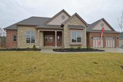 So many things to love about this home! Ranch style, elegant finishes, attention to detail! Kensington Custom Homes does it again with a well thought out floorpan that is elegant but functional. Open, high ceilings with details thru-out, true 3 bedroom/3.1 bath and first floor study. Finished walk-out lower level with large windows, 9' ceilings and an extraordinary view! Don't be fooled by the 2 car garage front facade! The home features a 4 car Tandem Garage that spans the depth of the home so there is a great amount of space for cars or other storage! Gorgeous covered deck, maintenance free to sit out and enjoy the serene view! This new custom construction home is available for immediate occupancy!