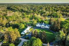 Enjoy this local Oasis with family, friends, and loved ones. No Earnings tax! This prestige estate is situated on 7 meticulously groomed acres providing a Park-Inspired oasis. This estate includes a 1200 square foot 2 bedroom 1 bath Carriage / Guest house, well stocked pond with row boat, the local favorite The Windmill.