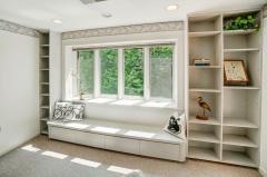 2nd floor, center rear bedroom ...built in ...walkout to balcony
