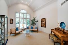 1st floor Living Room....note the architectural ceiling