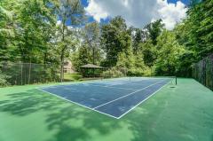 Freshly updated tennis court!