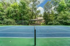 Gazebo to set and watch the match! Freshly updated tennis court! Lights for night time enjoyment!