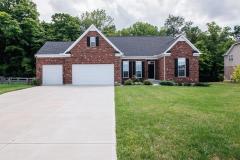 FLAWLESS!BRICK!RANCH!3,200SQFT FINISHED LIVING SPACE!3BEDRM,2FULL BATH,PROFESSIONALLY FINISHED LOWER LEVEL W/FAMILY RM,RECREATION RM,STUDY,2STORAGES RMS & FULL BATH ROUGH-IN!3CAR OVER SIZED GARAGE!.457ACRES PARK LIKE SETTING W/TREE LINED BACK YARD! NEW ALUMINUM FENCE W/2GATES!CUL-DA-SAC STREET!OPEN FOYER & FLOOR PLAN!LARGE OPEN KITCHEN W/42"CUSTOM SOFT CLOSE CABINETS,HUGE ISLAND W/COUNTER BAR,GRANITE COUNTER TOPS,TILE BACKSPLASH & STAINLESS STEEL APPLIANCES! BREAKFAST RM/HEARTH RM W/CATHEDRAL CEILING & WALKOUT TO TIERED DECK!GREAT RM W/WALL OF WINDOWS & STONE FIREPLACE W/HEARTH & MANTLE!FORMAL DINING RM W/FLOOR TO CEILING WINDOWS!MASTER STE W/WALK-IN CLOSET & DELUXE MASTER BATH ADJOINS!LARGE BEDROOMS & CLOSETS!1ST FLOOR LAUNDRY!LOWER LEVEL W/FAMILY RM,RECREATION RM,STUDY,2STORAGE RMS & FULL BATH ROUGH IN!10FT+ CEILINGS!ARCHED DOORWAYS!BEAUTIFUL MAINTANCE FREE FLOORING!CEILING FANS!CUSTOM BLINDS!