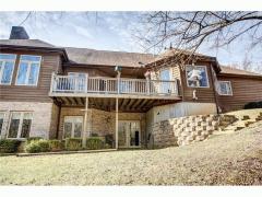 Sit on your back patio leading out from the lower level family room, or sit up on the upper deck leading our from the kitchen.