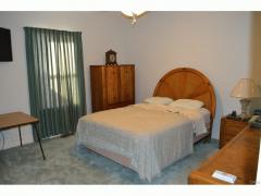 West wing bedroom w/ double closet