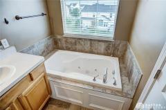 Master bathroom whirlpool tub.