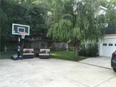 driveway/backyard