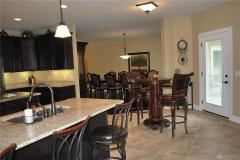 Eat in kitchen with counter bar.