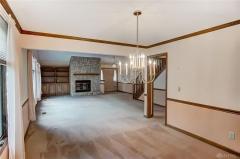 Dining room into living room