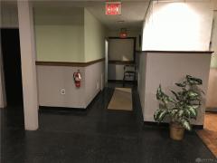 Exit to South side of Building. 2 Restrooms in this area