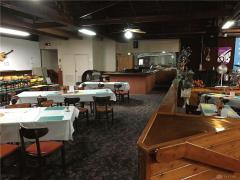 Back Bar in Primary Banquet Area with exit to Musician's Dressing Area plus Restrooms