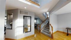 Beautifully updated hardwood floors.