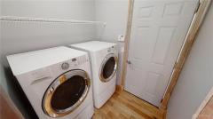 Frigidaire Infinity Washer/Dryer on pedestals included in sale.