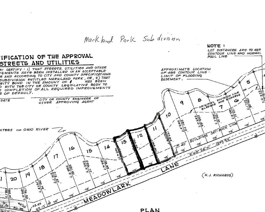 Meadowlark lot#11 Warsaw KY