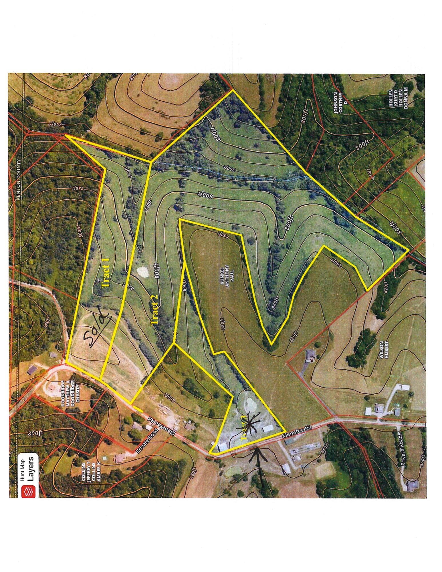 Photo of 5.01 acres Menefee Road, Crittenden, KY 41030