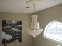 Beautiful lighting throughout the home.