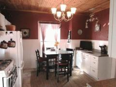 Eat in kitchen offers tons of light.