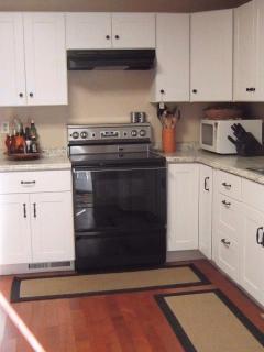 Alternate view of kitchen.