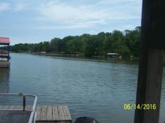 View from dock looking east