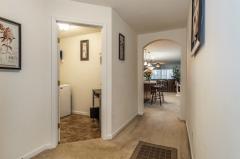 Living room with walkout to back patio