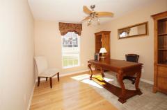 The third bedroom is currently used as an office and does include a large double closet.