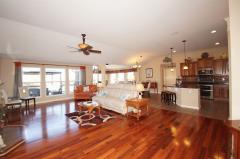 You'll love the wide open floor plan. Beautiful flooring (no carpet anywhere!) and rooms flow comfortably.