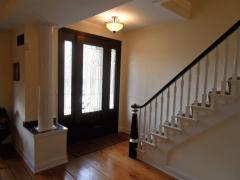 Beautiful double side light front door.