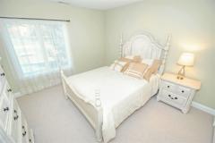 Second bedroom offers double door closets;LL has shelving for clothing in unfinished area