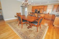 Gorgeous hardwoods abound; Home wired for surround sound