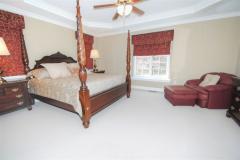 Impressive master has dual walk-in closets;several rooms wired for surround sound