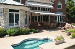 After all that entertaining, enjoy the in-ground spa and relax.