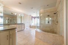 Master bathroom, double vanity, amazing shower, jetted tub, and wait until you see the closet!