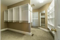 DEEP Master Closet.. the pictures do not do any justice! This is a woman's dream!!