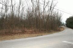View of property show road frontage to the right of the Independence Rd & Maher Rd intersection.