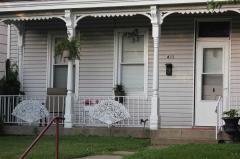 This porch is waiting for you to come home and relax.