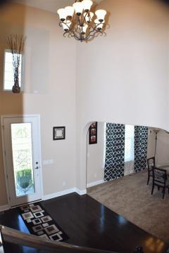 2 story entry creates the WOW you want when you walk into this gorgeous home!