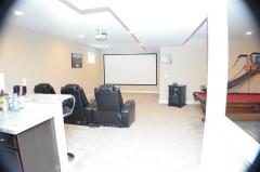 Great space for a theater room!