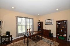 Tucked away for privacy, this spacious Study includes hardwood floors.