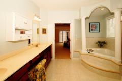 Double Vanity, Jetted Tub, Separate Shower, Private Water Closet. Pamper yourself!