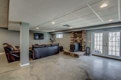 Fantastic finished lower level with walk out basement. (Wood stove does not stay)