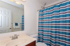 2nd full bath in upstairs hallway.
