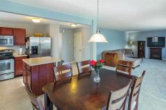 Open floor plan with a nice flow from the kitchen & breakfast room into the family room. Large windows for lots of natural lighting. Brand new carpet & freshly painted interior!