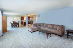 Open floor plan with a nice flow from the kitchen & breakfast room into the family room. Large windows for lots of natural lighting. Brand new carpet & freshly painted interior!