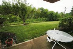 Covered patio for outdoor entertaining