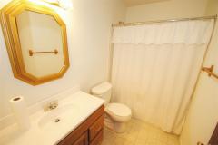 Second full bath situated near second bedroom